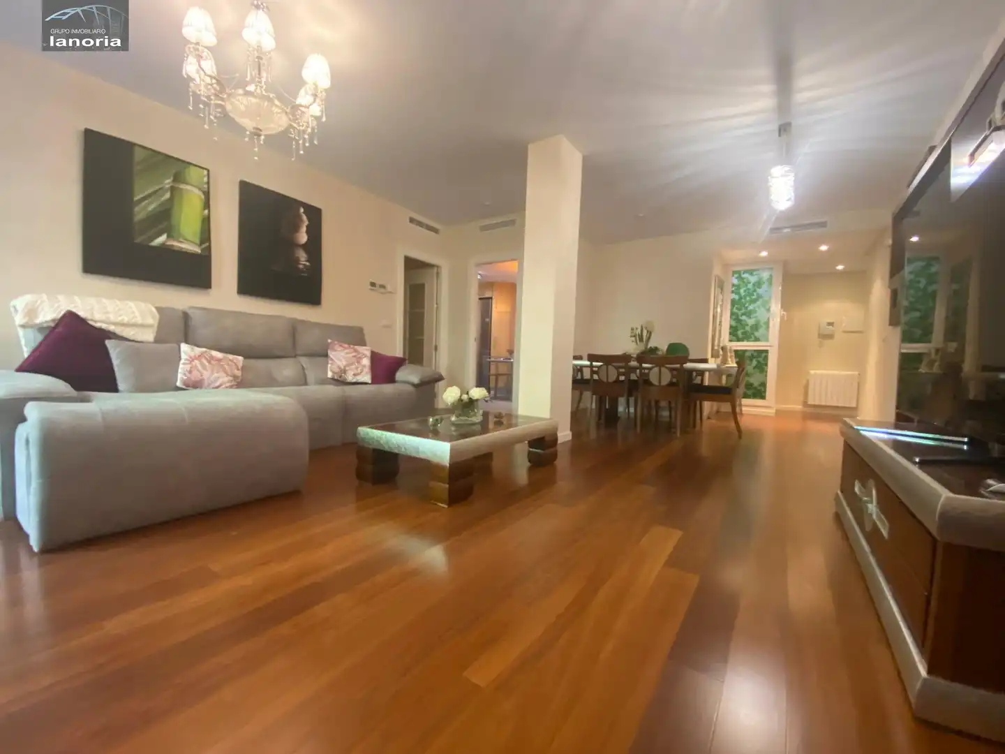 Sala de estar de Piso en venta en Albacete con Aire acondicionado, Calefacción y Amueblado