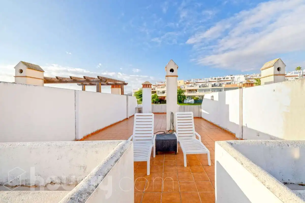 Terrace of Flat for sale in Doña Julia Golf