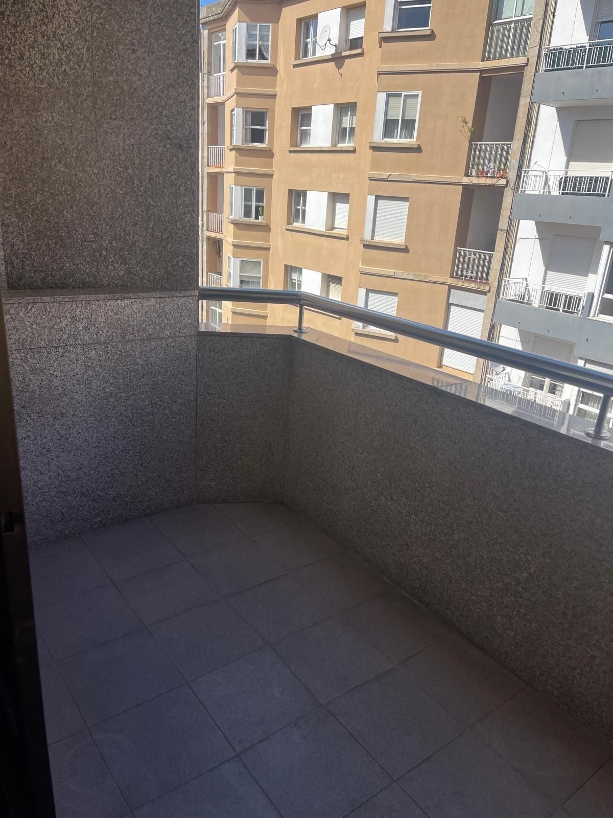 Balcony of Flat to rent in Vigo   with Heating, Parquet flooring and Storage room