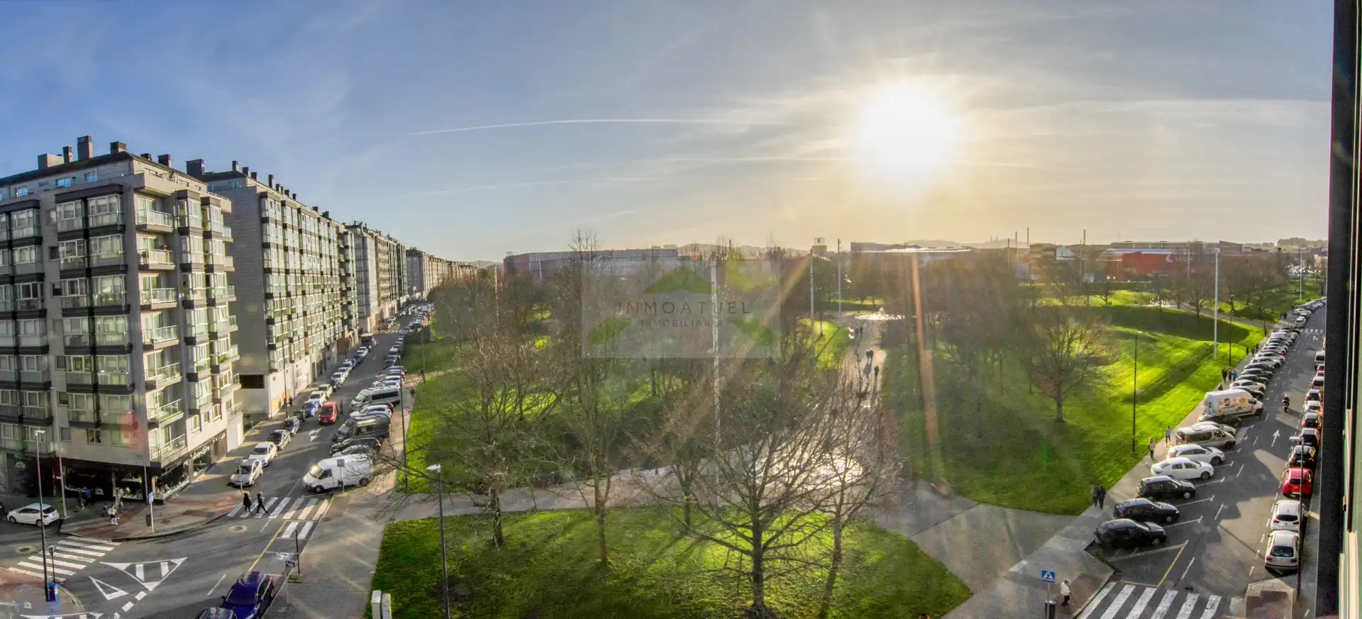 Außenansicht von Wohnung zum Verkauf in A Coruña Capital  mit Heizung, Parkett und Abstellraum