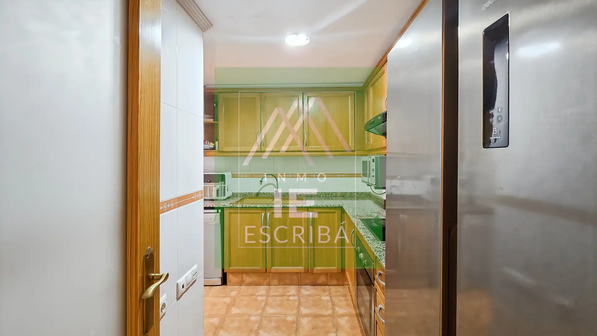Kitchen of Flat for sale in Catadau  with Air Conditioner and Terrace