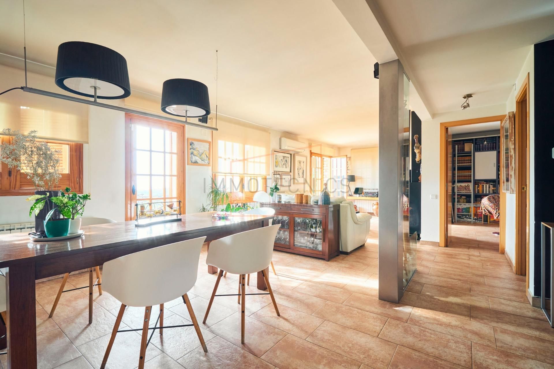 Comedor de Casa o chalet en venta en Les Franqueses del Vallès con Aire acondicionado, Jardín privado y Terraza