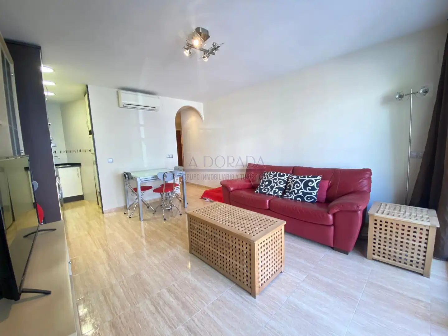 Wohnzimmer von Wohnung zum Verkauf in Cambrils mit Klimaanlage, Terrasse und Möbliert