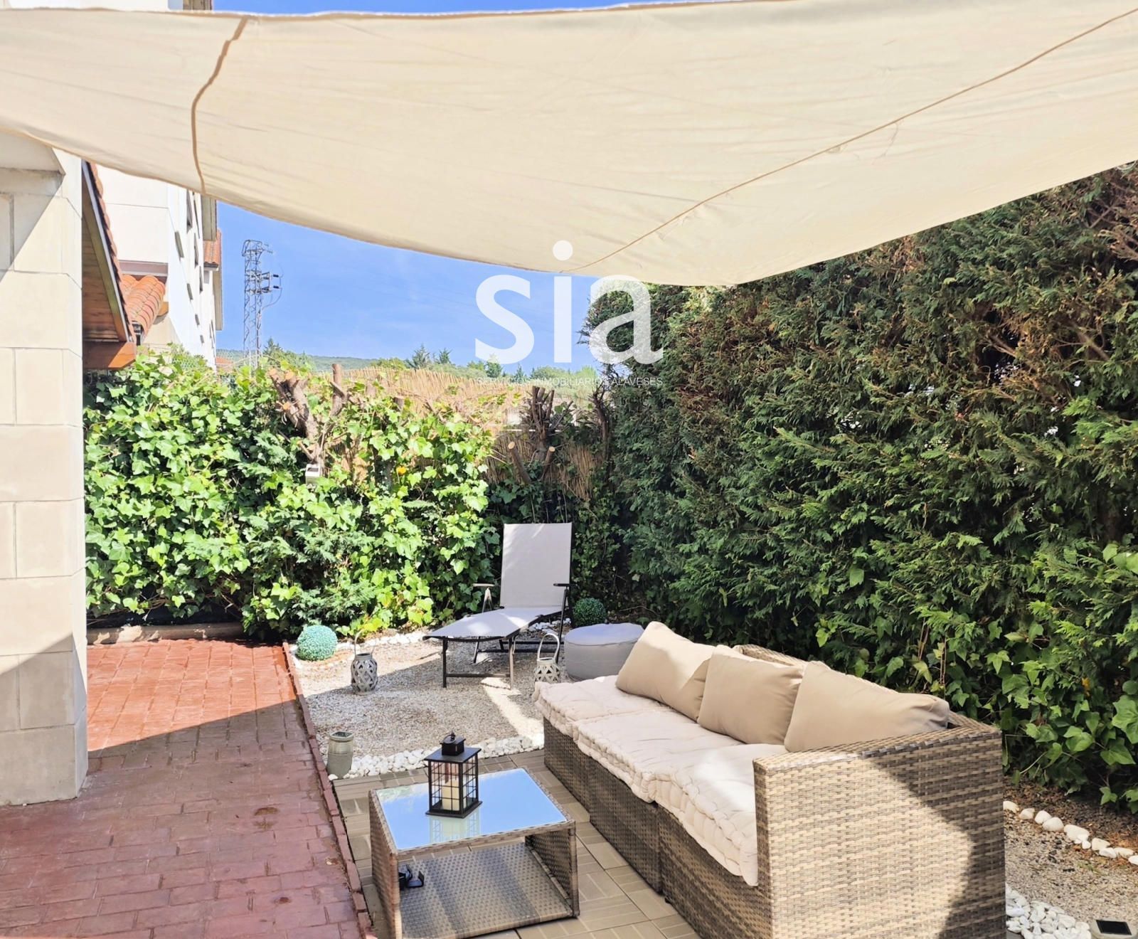 Garden of Single-family semi-detached for sale in Iruña Oka / Iruña de Oca  with Heating, Terrace and Storage room