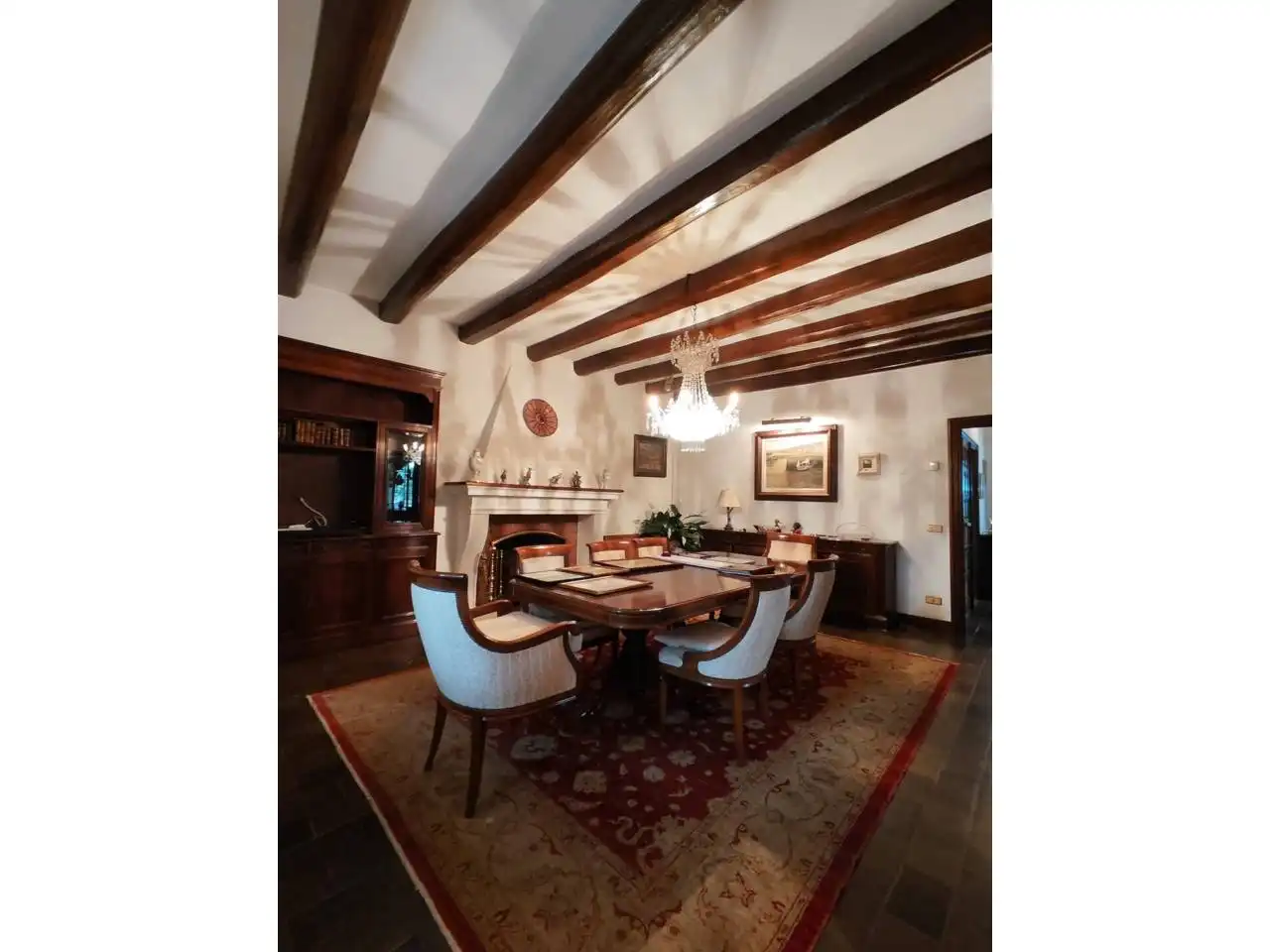 Comedor de Casa o chalet en venta en Les Franqueses del Vallès con Calefacción, Jardín privado y Terraza