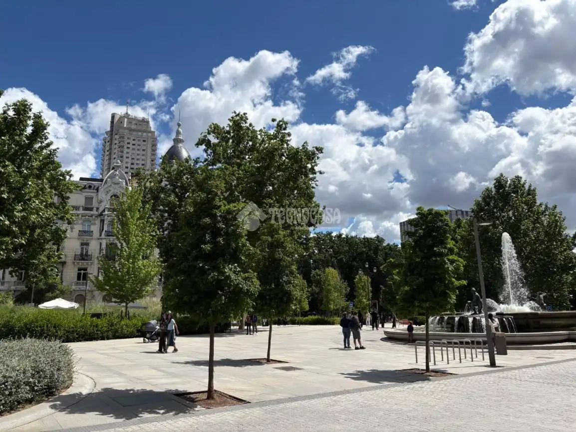 Exterior view of Flat for rent in Madrid  with Air Conditioner and Heating