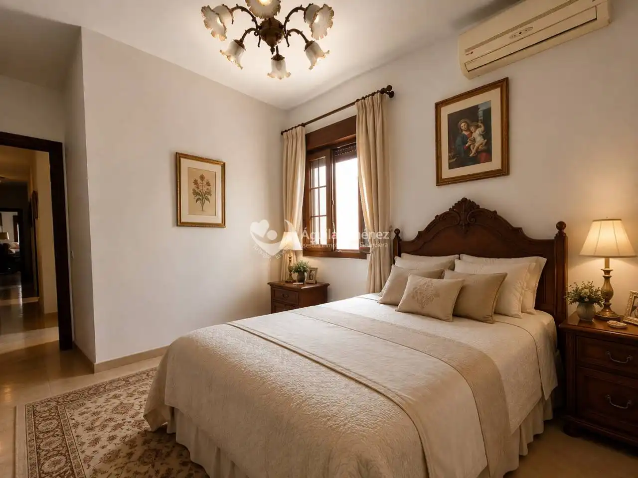 Bedroom of Flat for sale in Alcalá de Guadaira  with Air Conditioner, Heating and Storage room