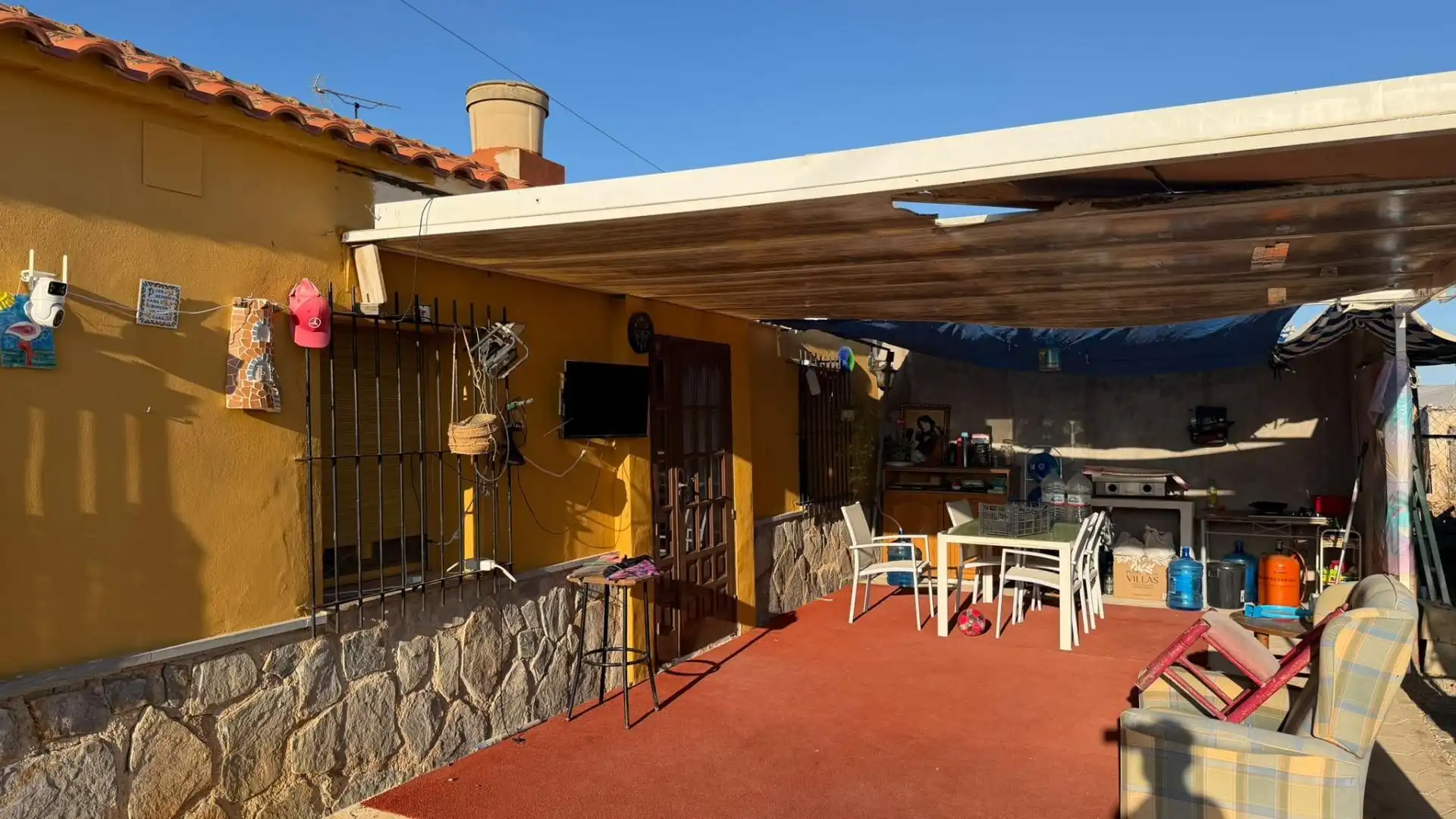 Terraza de Finca rústica en venta en El Mirador Pozo Aledo