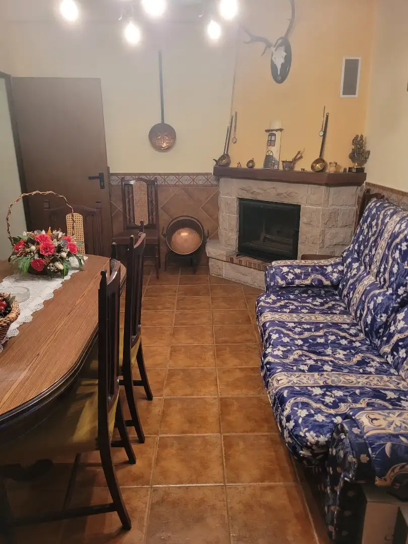Sala de estar de Casa adosada en venta en Soria Capital  con Calefacción, Jardín privado y Parquet