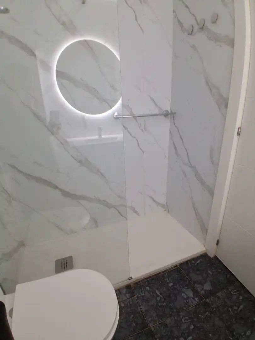 Bathroom of Flat for sale in Rubí  with Air Conditioner and Heating