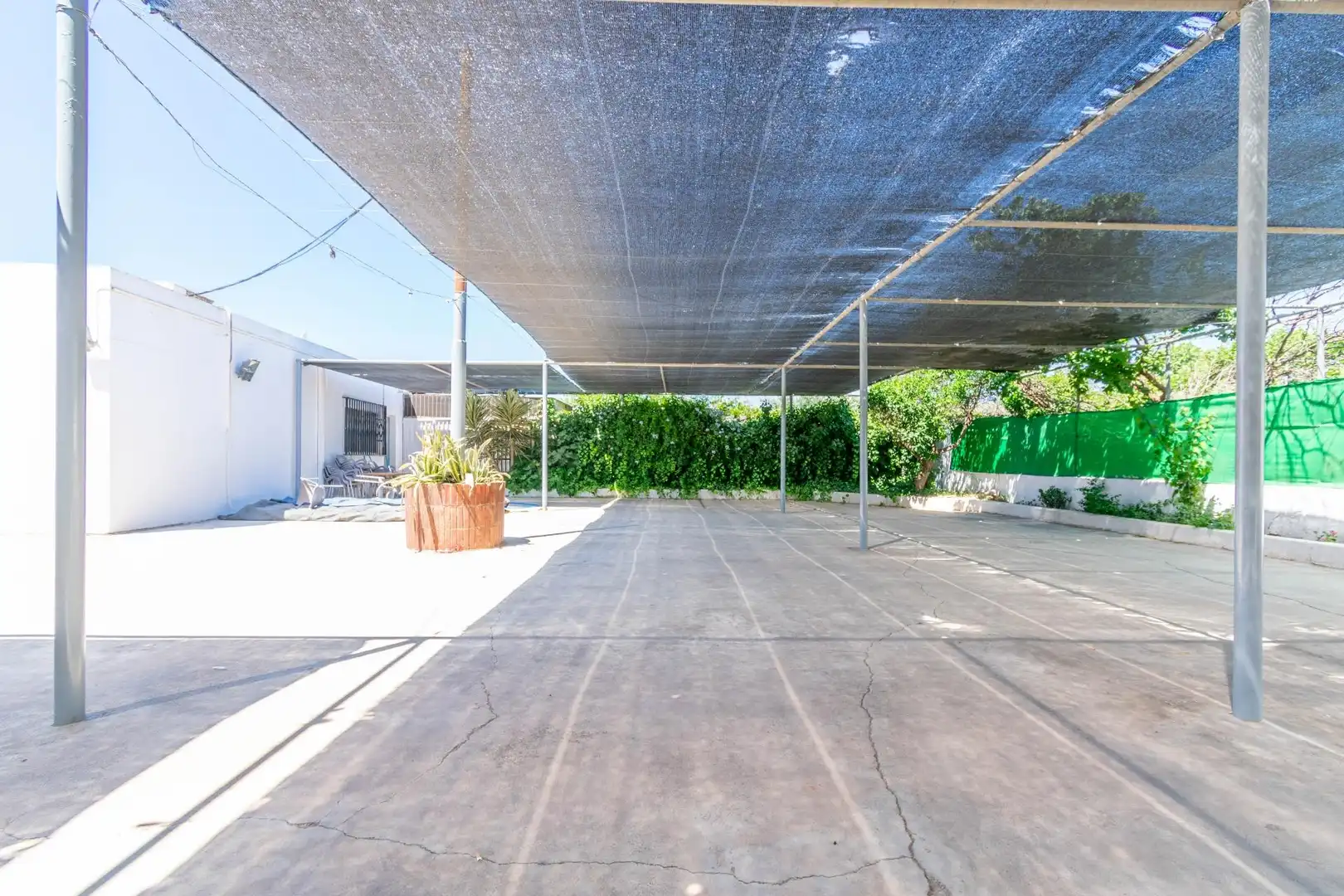 Terrasse von Geschaftsraum zum Verkauf in Almería mit Klimaanlage