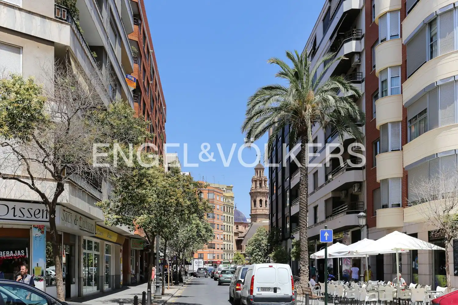 Vista exterior de Ático de alquiler en Valencia con Aire acondicionado, Calefacción y Parquet