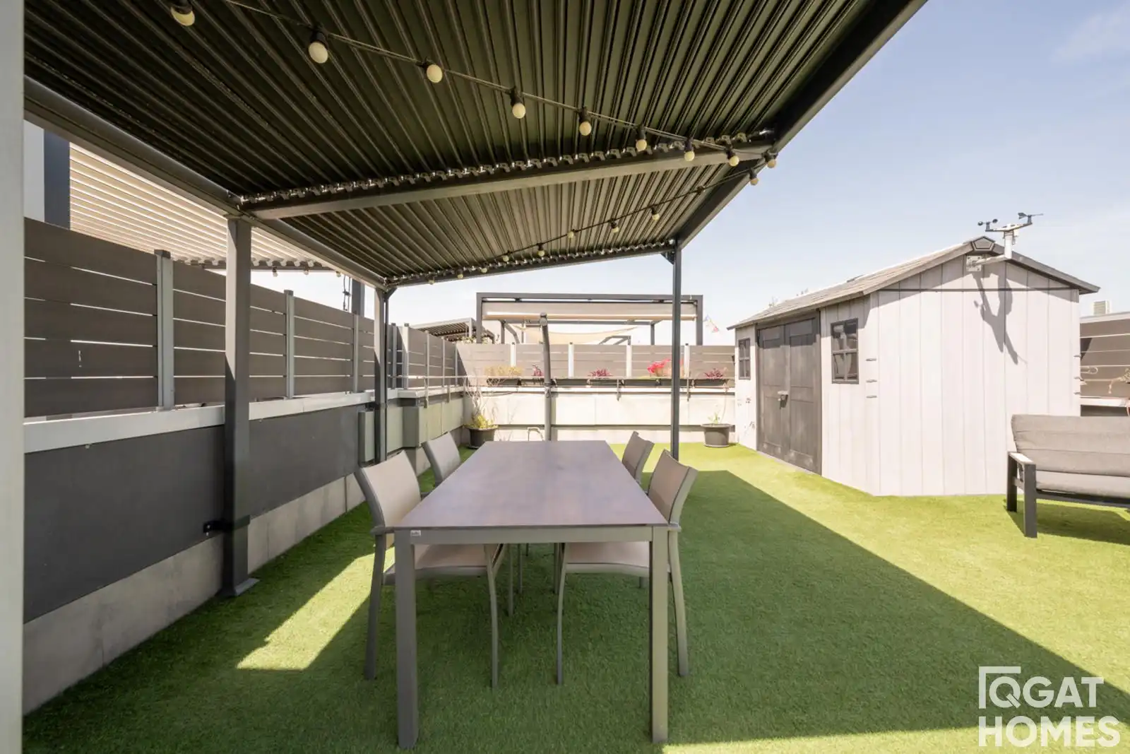 Terrace of Attic for sale in Sant Cugat del Vallès  with Air Conditioner, Heating and Storage room