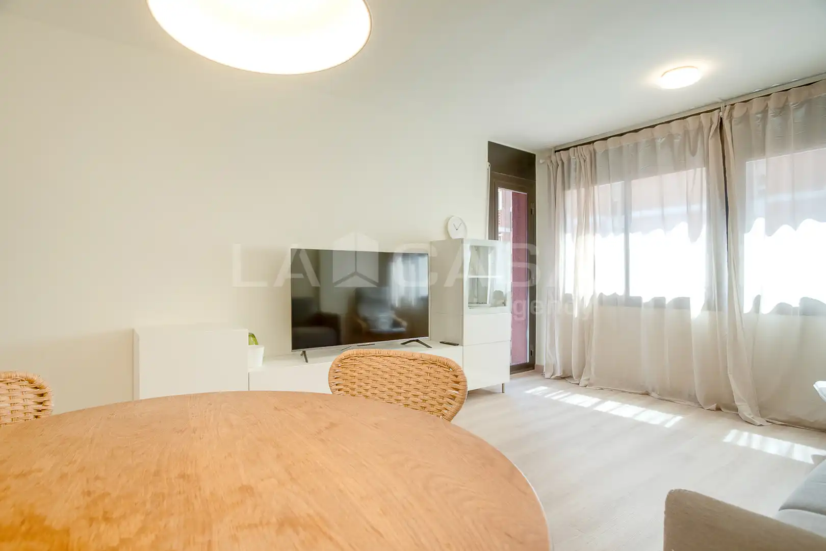 Sala de estar de Piso en venta en Barcelona con Calefacción y Balcón