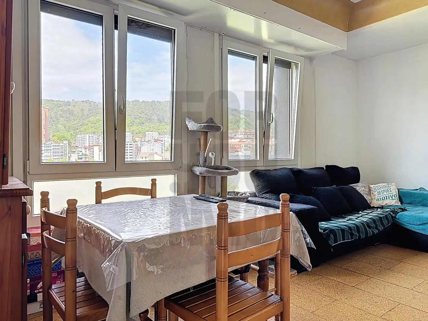 Sala de estar de Piso en venta en Donostia - San Sebastián  con Calefacción y Balcón