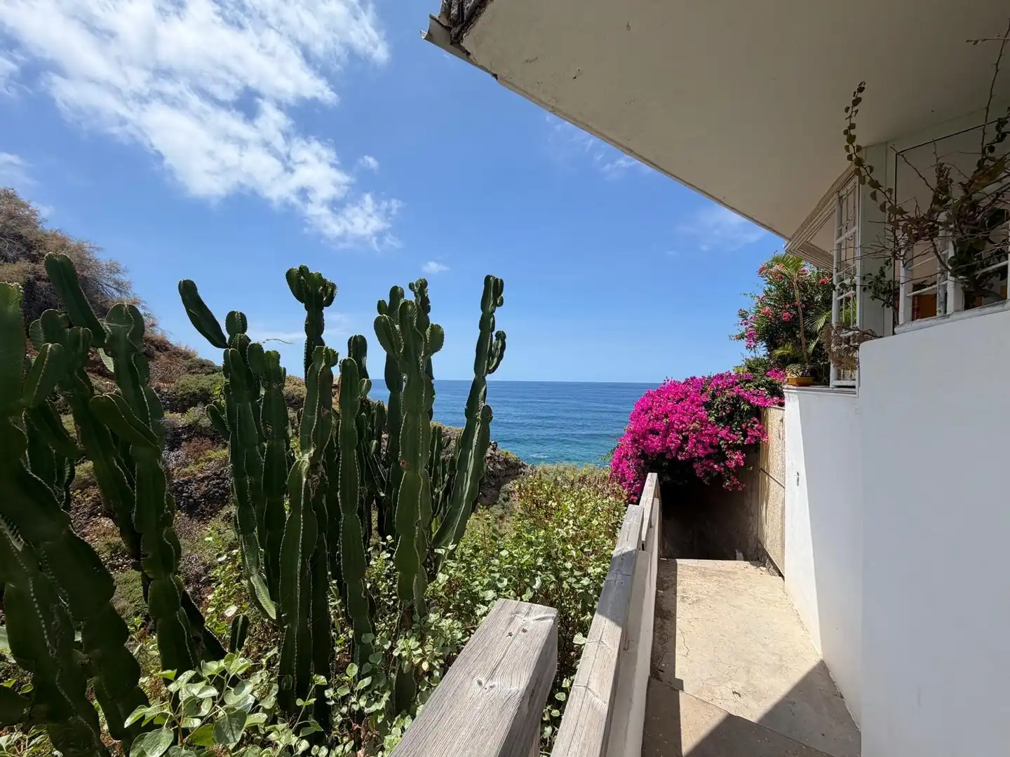 Terrasse von Wohnung zur Miete in Los Realejos mit Parkett, Terrasse und Möbliert