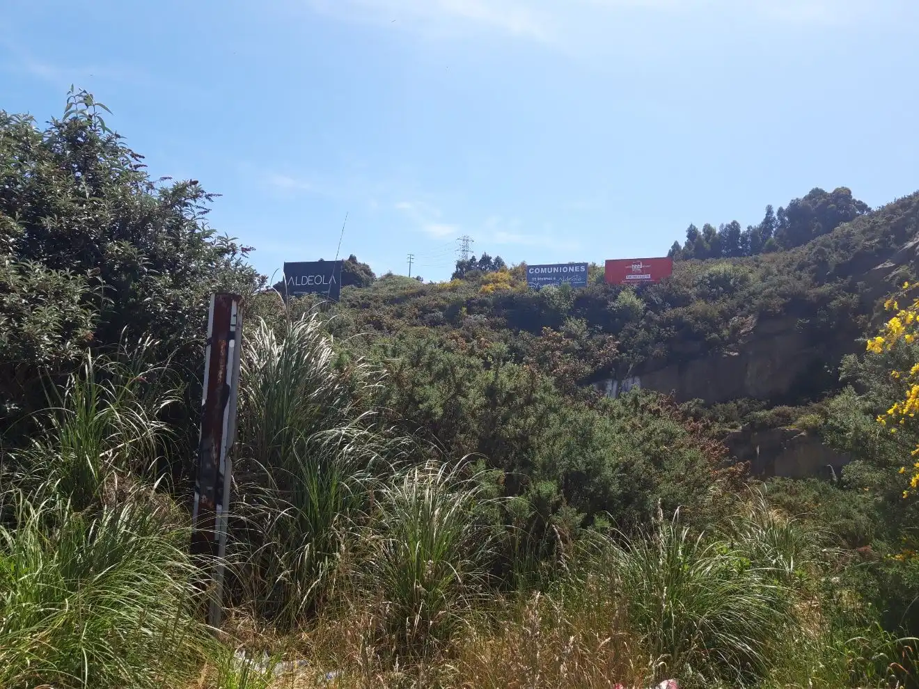 Exterior view of Industrial land for sale in A Coruña Capital 