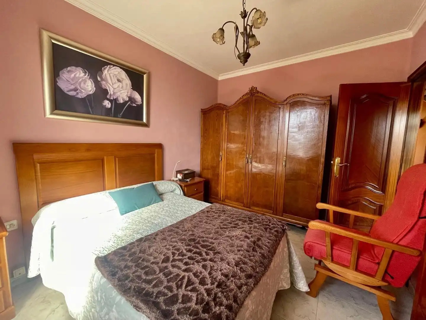 Schlafzimmer von Country house zum Verkauf in Narón mit Heizung, Privatgarten und Abstellraum