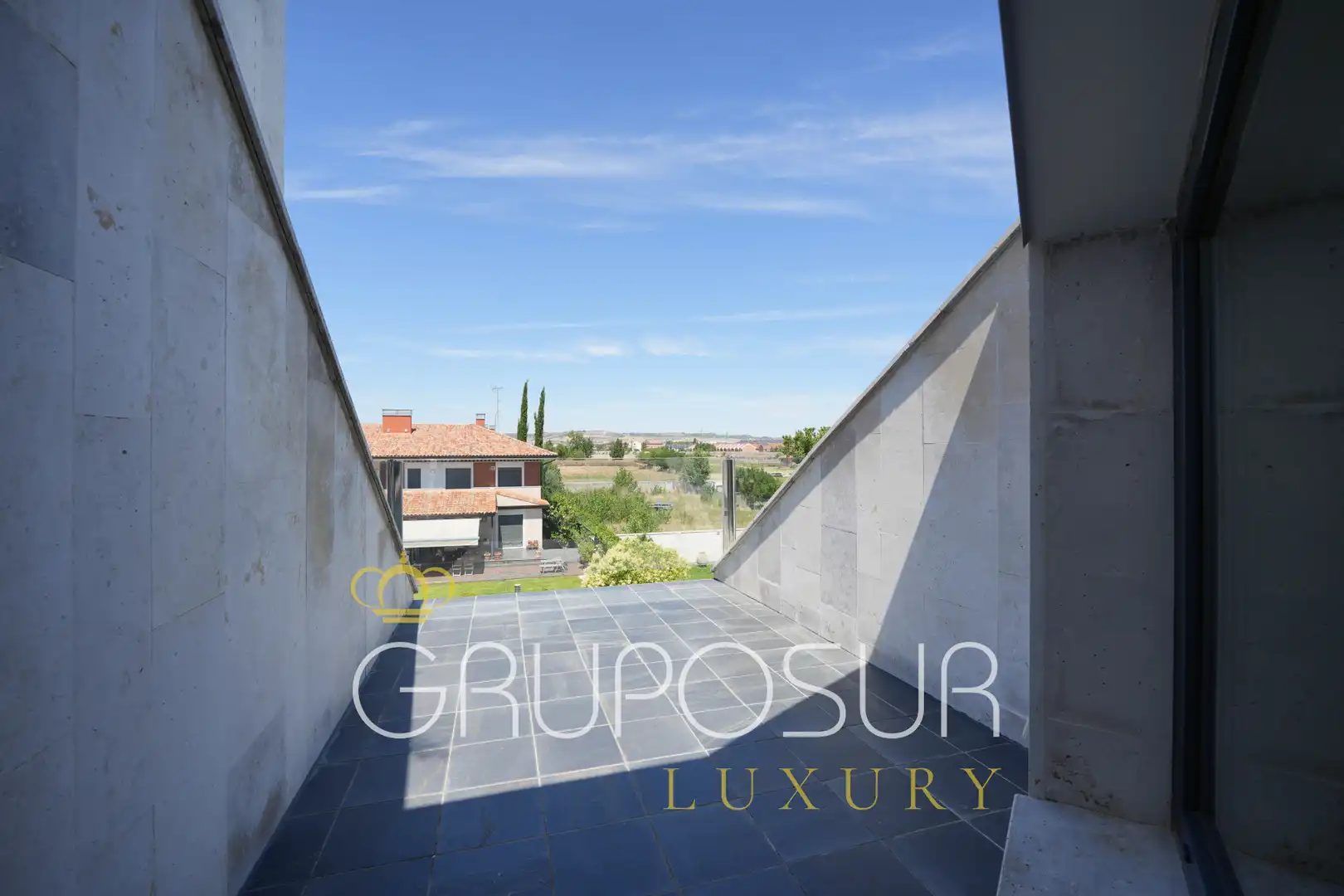 Terraza de Casa o chalet en venta en Valladolid con Aire acondicionado, Calefacción y Jardín privado