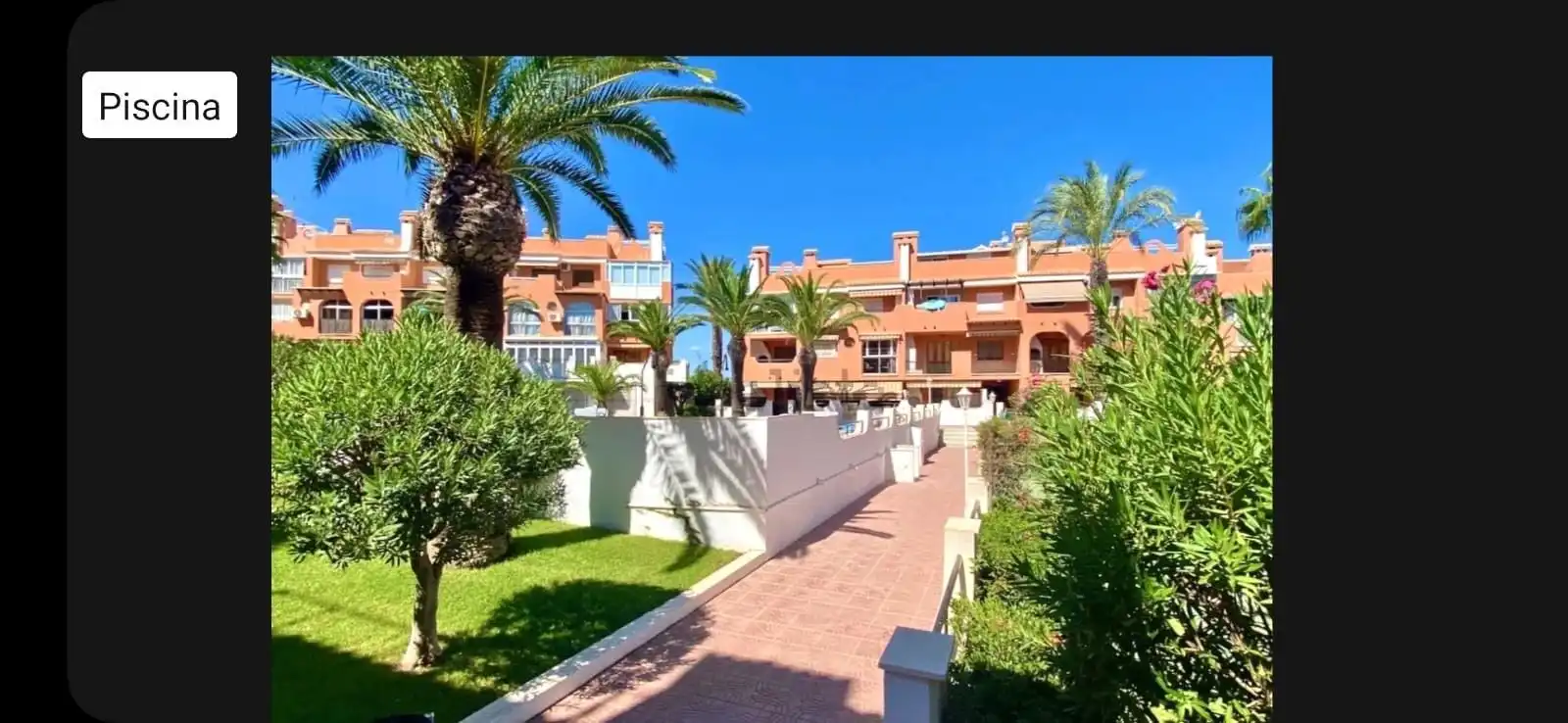 Außenansicht von Wohnungen zur Miete in Torrevieja mit Klimaanlage, Möbliert und Gemeinschaftspool