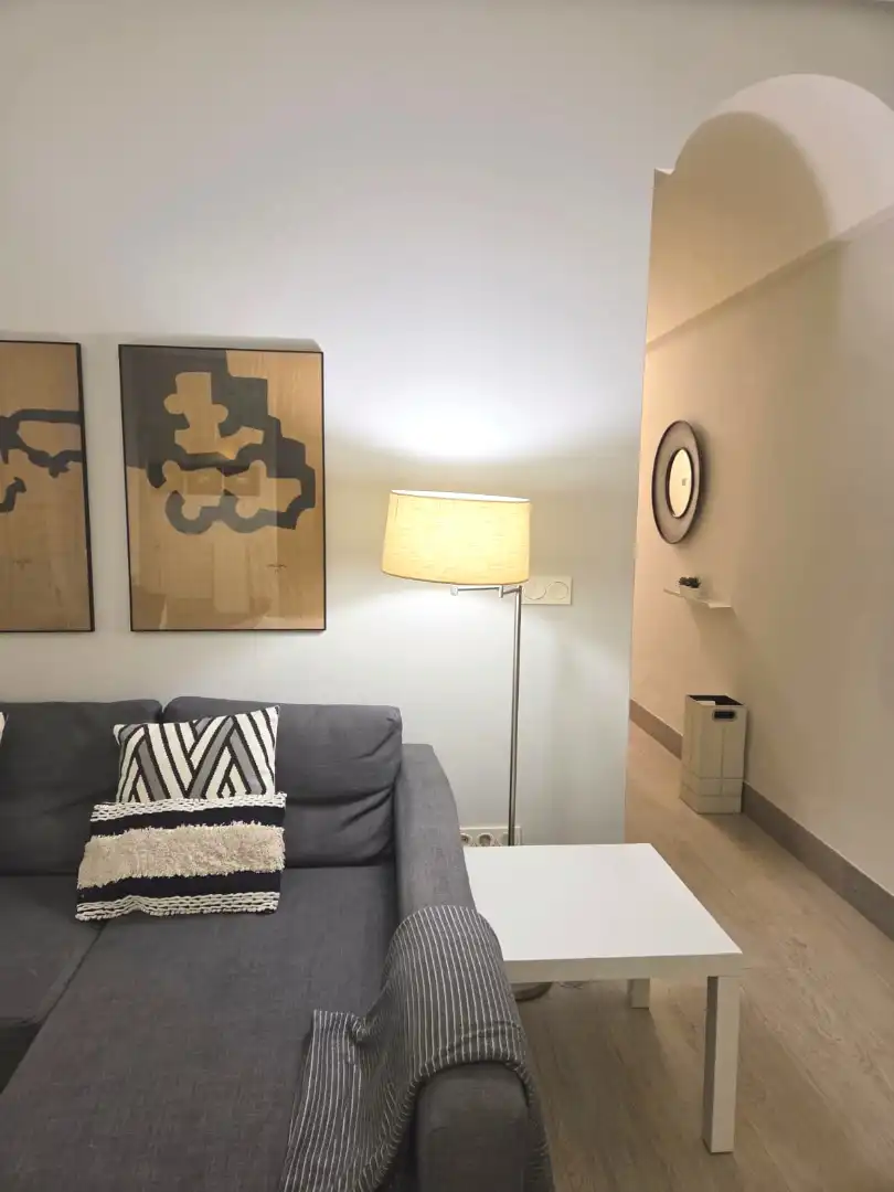 Living room of Apartments for sale in Bilbao   with Heating, Furnished and Washing machine