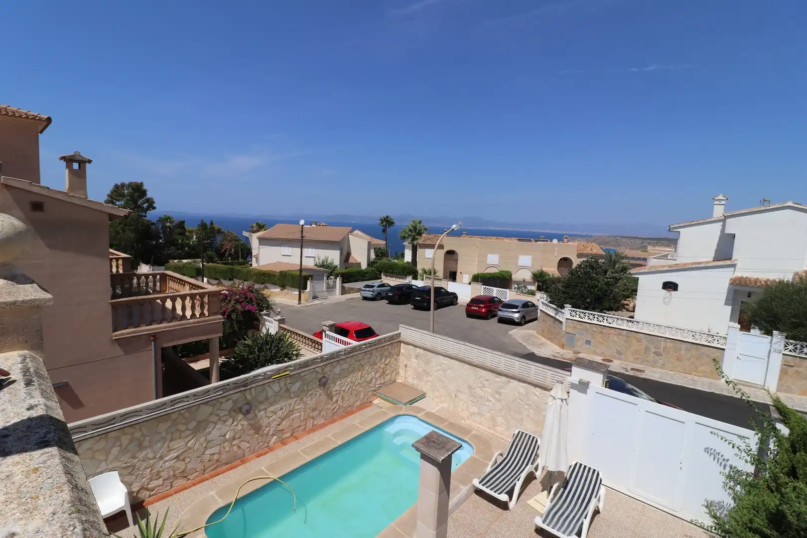 Piscina de Casa o xalet de lloguer en Llucmajor amb Aire condicionat, Jardí privat i Terrassa
