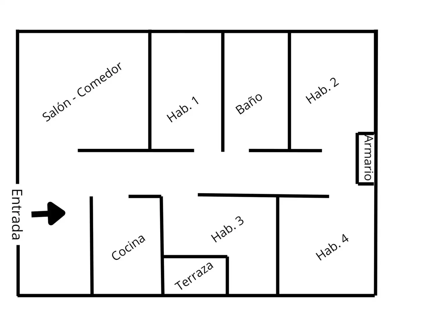 Wohnung zum Verkauf in Mallén