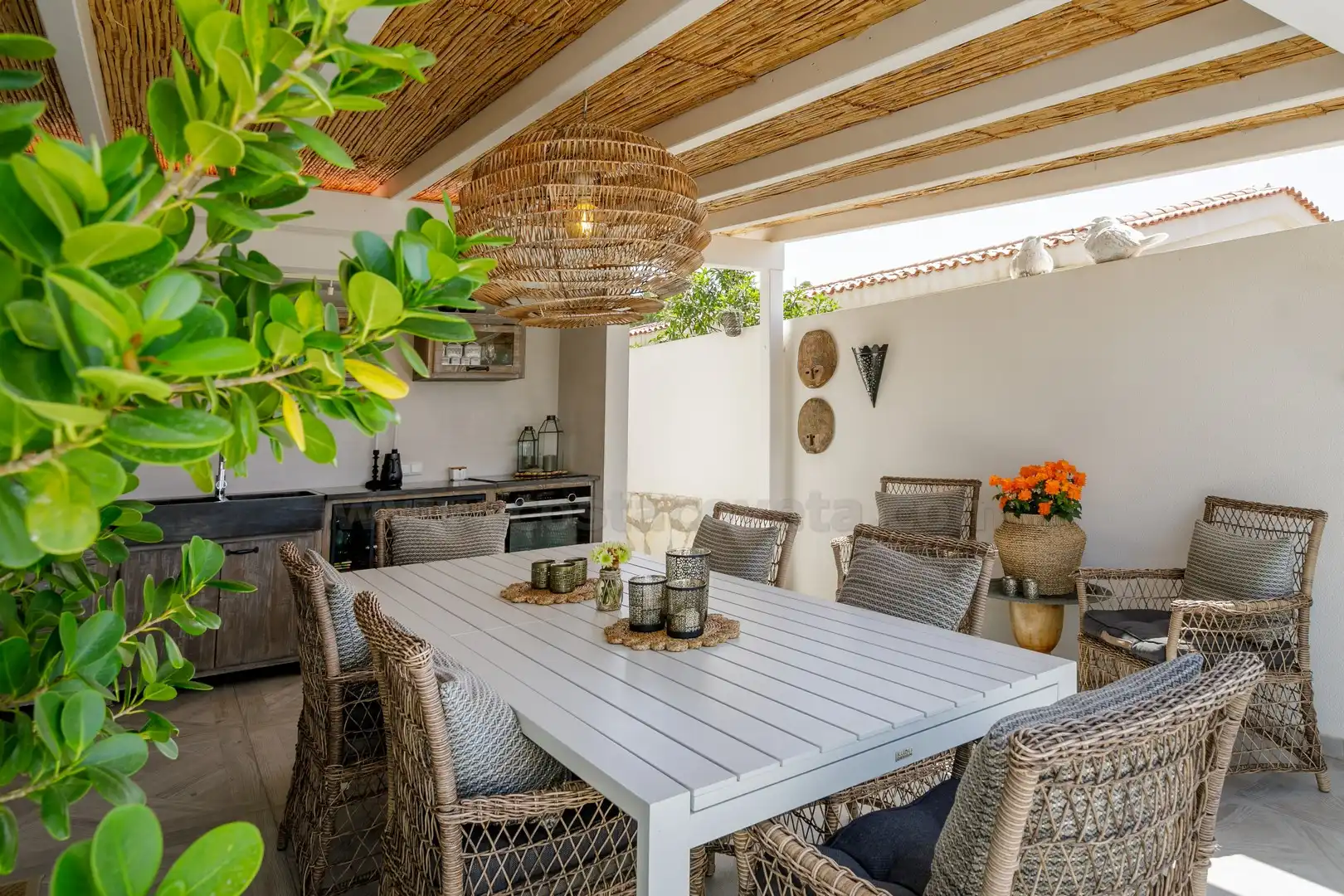 Terrassa de Casa o xalet en venda en El Campello amb Aire condicionat, Jardí privat i Terrassa