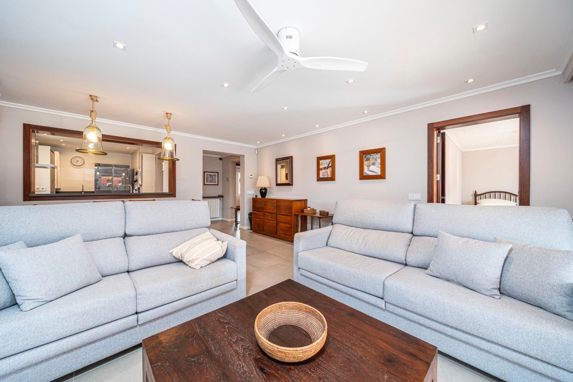 Wohnzimmer von Haus oder Chalet zum Verkauf in Campos mit Klimaanlage, Heizung und Privatgarten