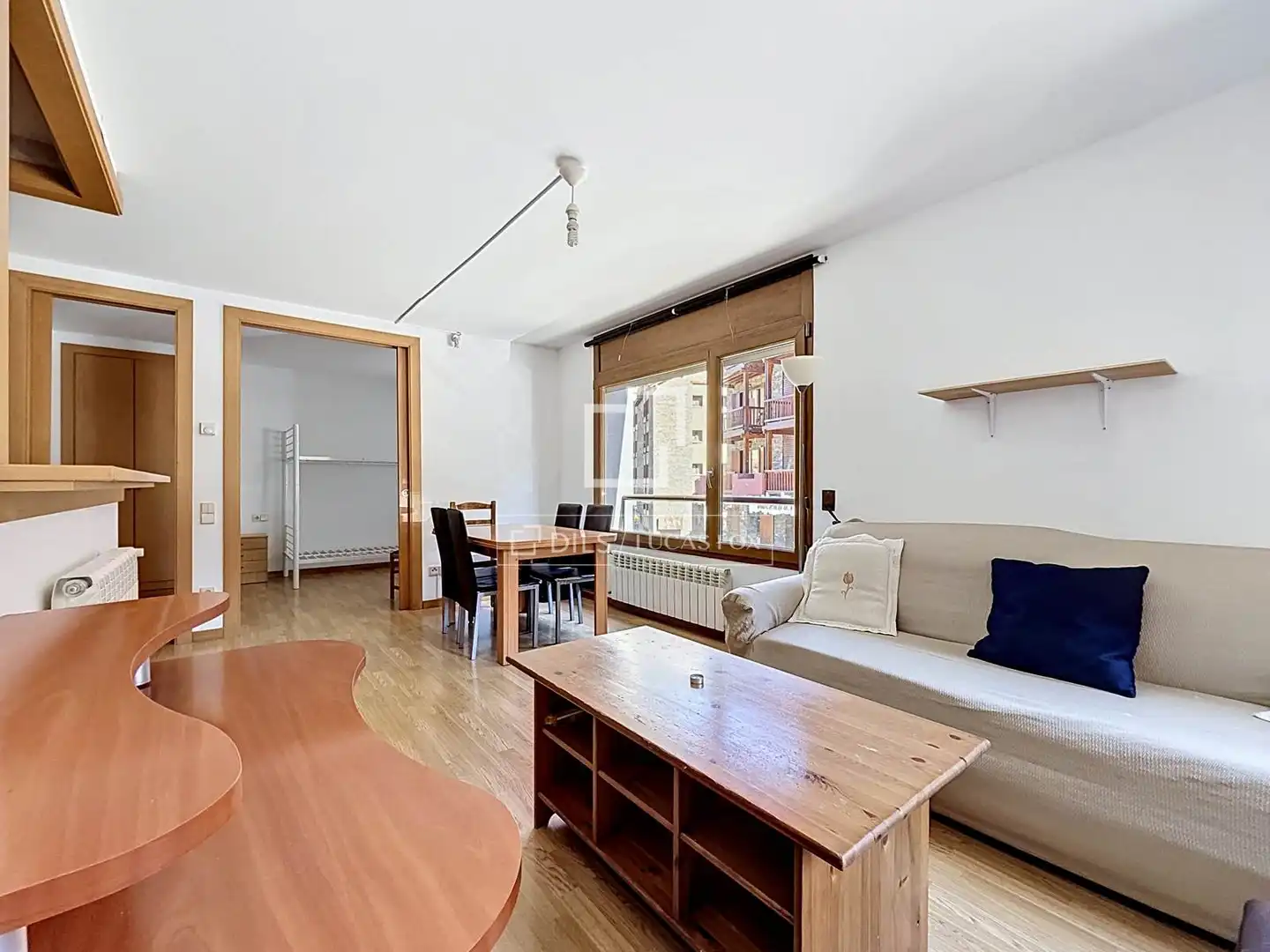 Sala de estar de Piso de alquiler en Madrid con Calefacción, Parquet y Trastero