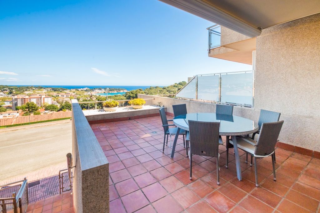 Terrace of Single-family semi-detached for sale in Castell-Platja d'Aro  with Heating, Terrace and Storage room