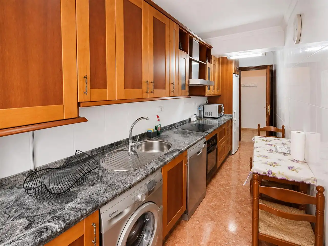 Kitchen of Flat for rent in Málaga  with Furnished