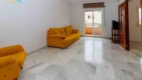 Living room of Flat for sale in Badajoz Capital  with Air Conditioner, Parquet flooring and Terrace