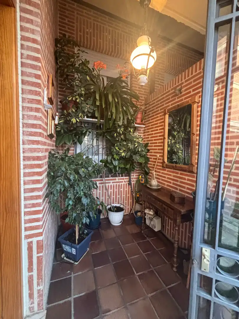 Terraza de Casa o chalet en venta en Valladolid con Calefacción, Jardín privado y Parquet