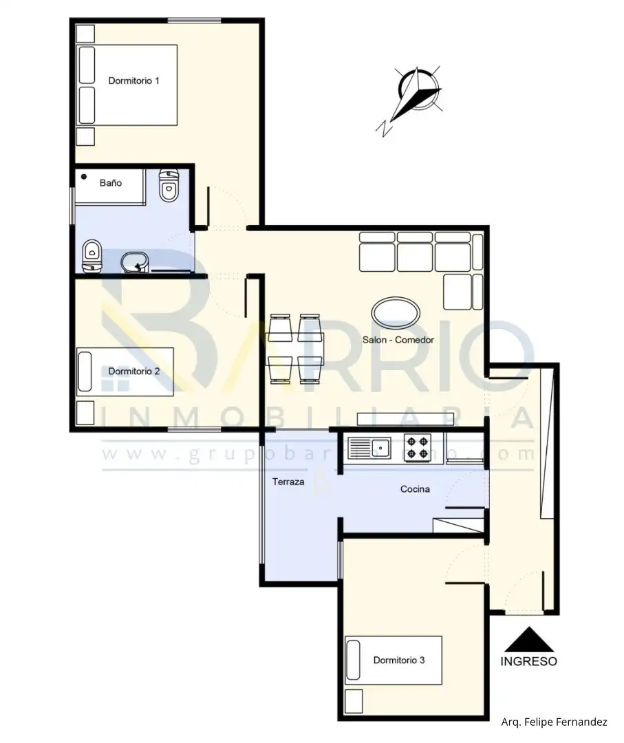 Flat for sale in Madrid  with Air Conditioner, Heating and Terrace