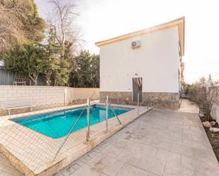 Swimming pool of Single-family semi-detached for sale in El Álamo  with Air Conditioner, Heating and Private garden