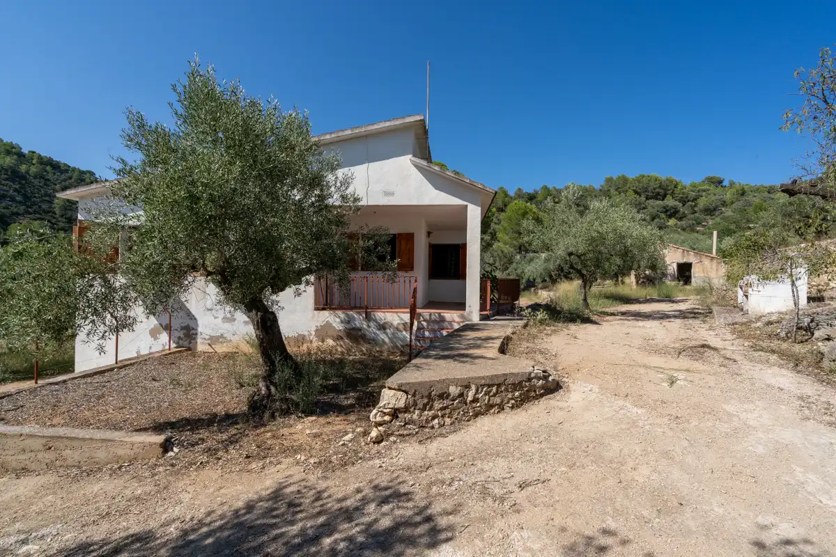 Vista exterior de Finca rústica en venda en Tortosa amb Terrassa