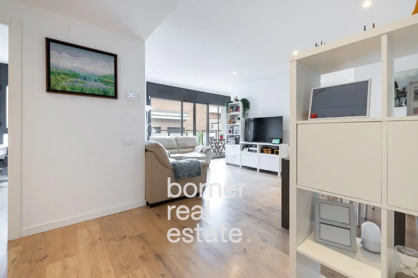 Exterior view of Flat for sale in Terrassa  with Air Conditioner, Heating and Parquet flooring