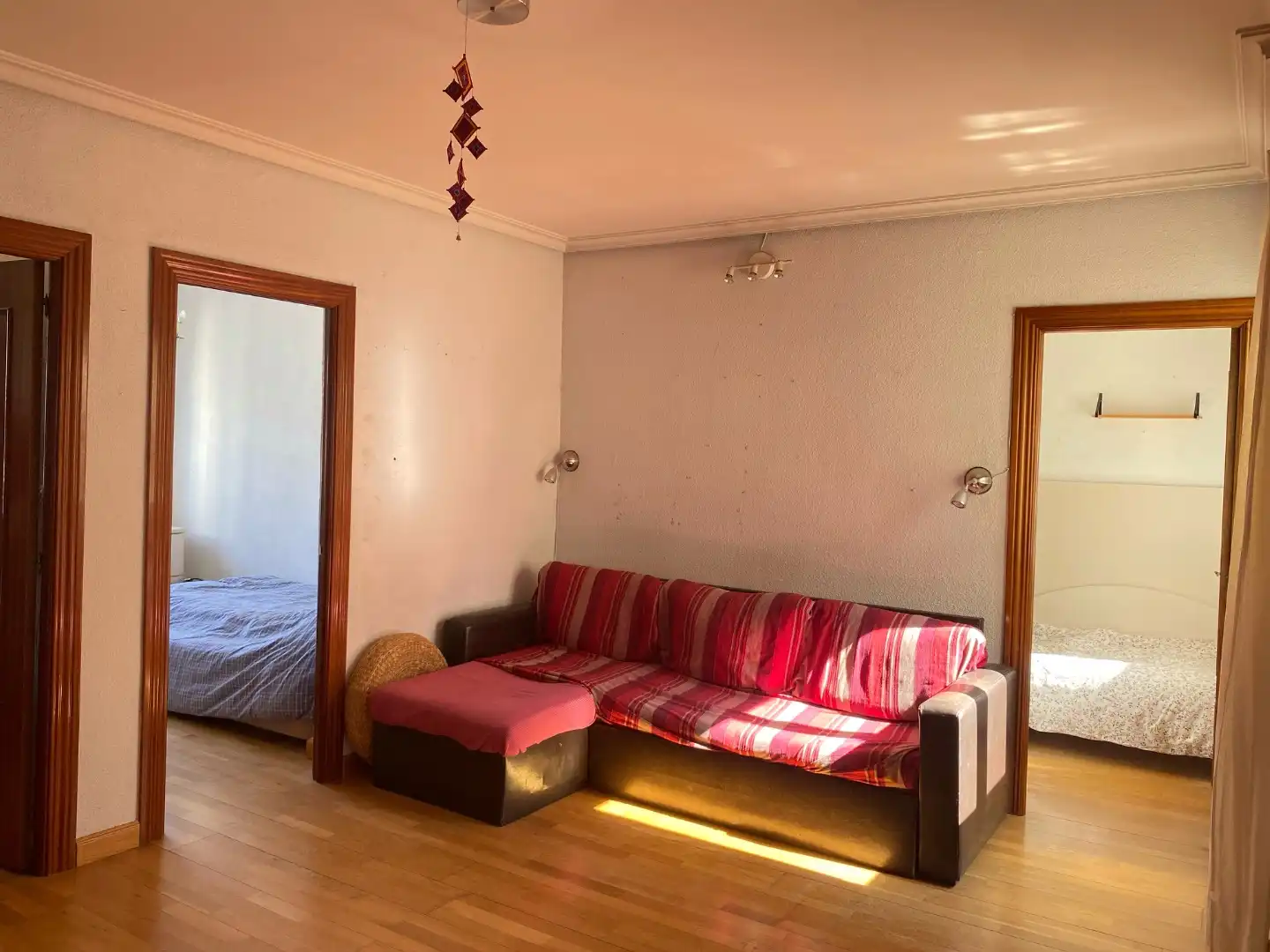 Sala de estar de Piso en venta en  Madrid Capital
