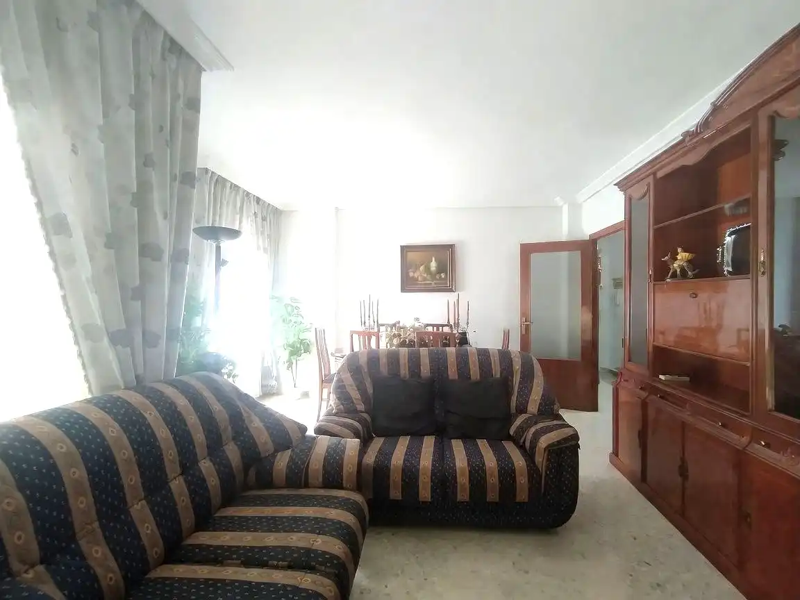 Sala de estar de Piso en venta en Almendralejo con Aire acondicionado, Trastero y Amueblado