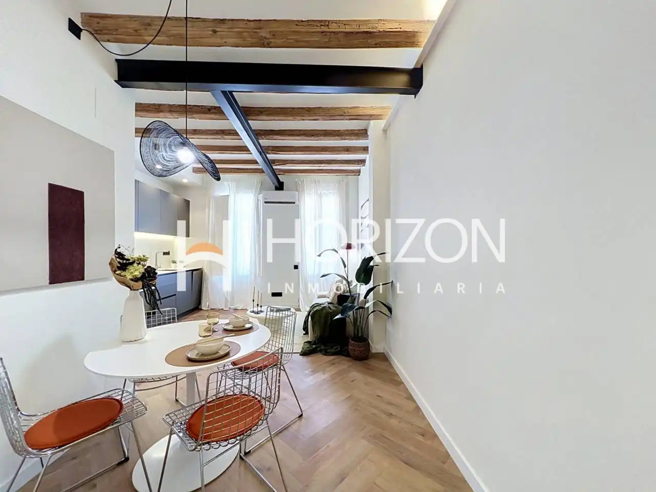 Küche von Wohnung zum Verkauf in Barcelona mit Klimaanlage, Heizung und Möbliert