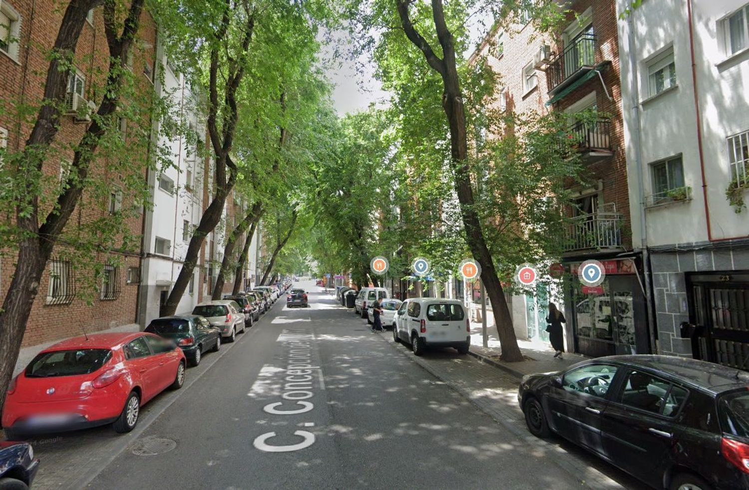 Vista exterior de Piso en venta en  Madrid Capital