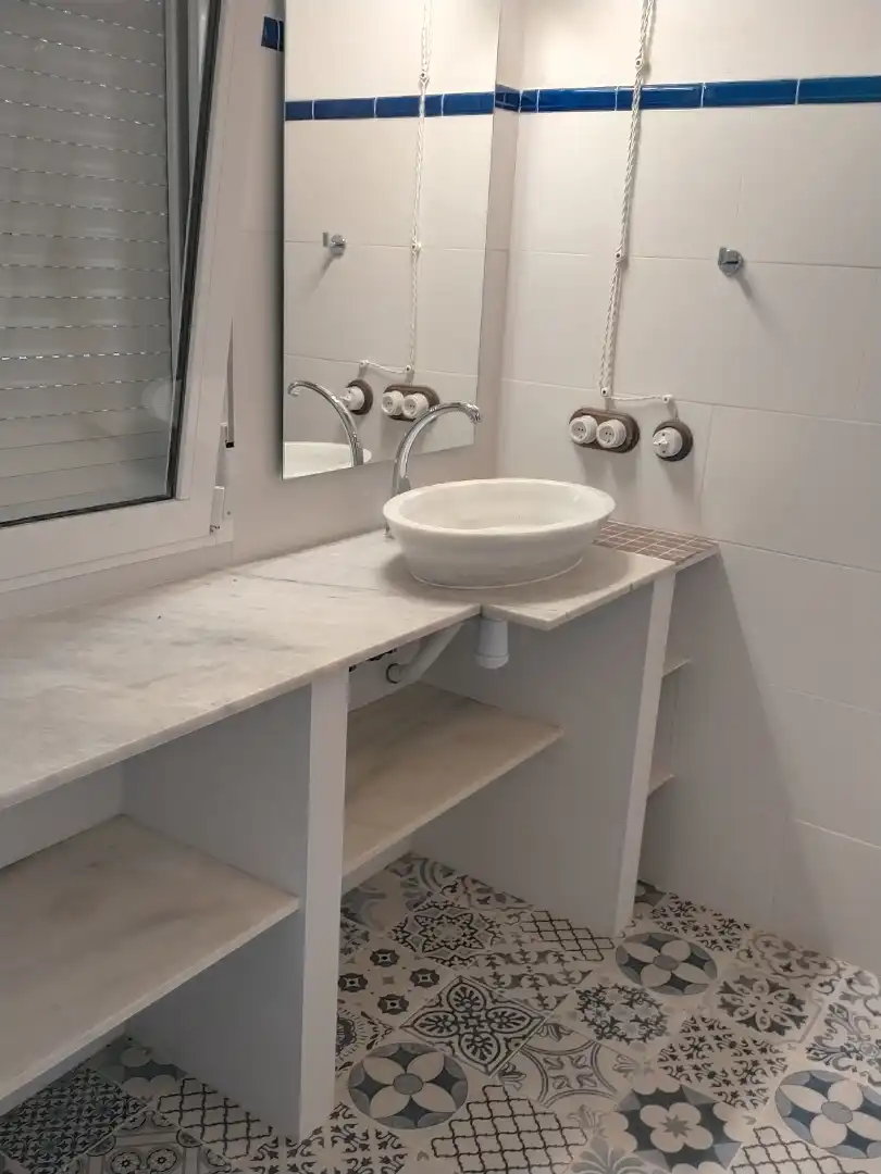 Baño de Finca rústica en venta en Níjar con Aire acondicionado, Calefacción y Jardín privado