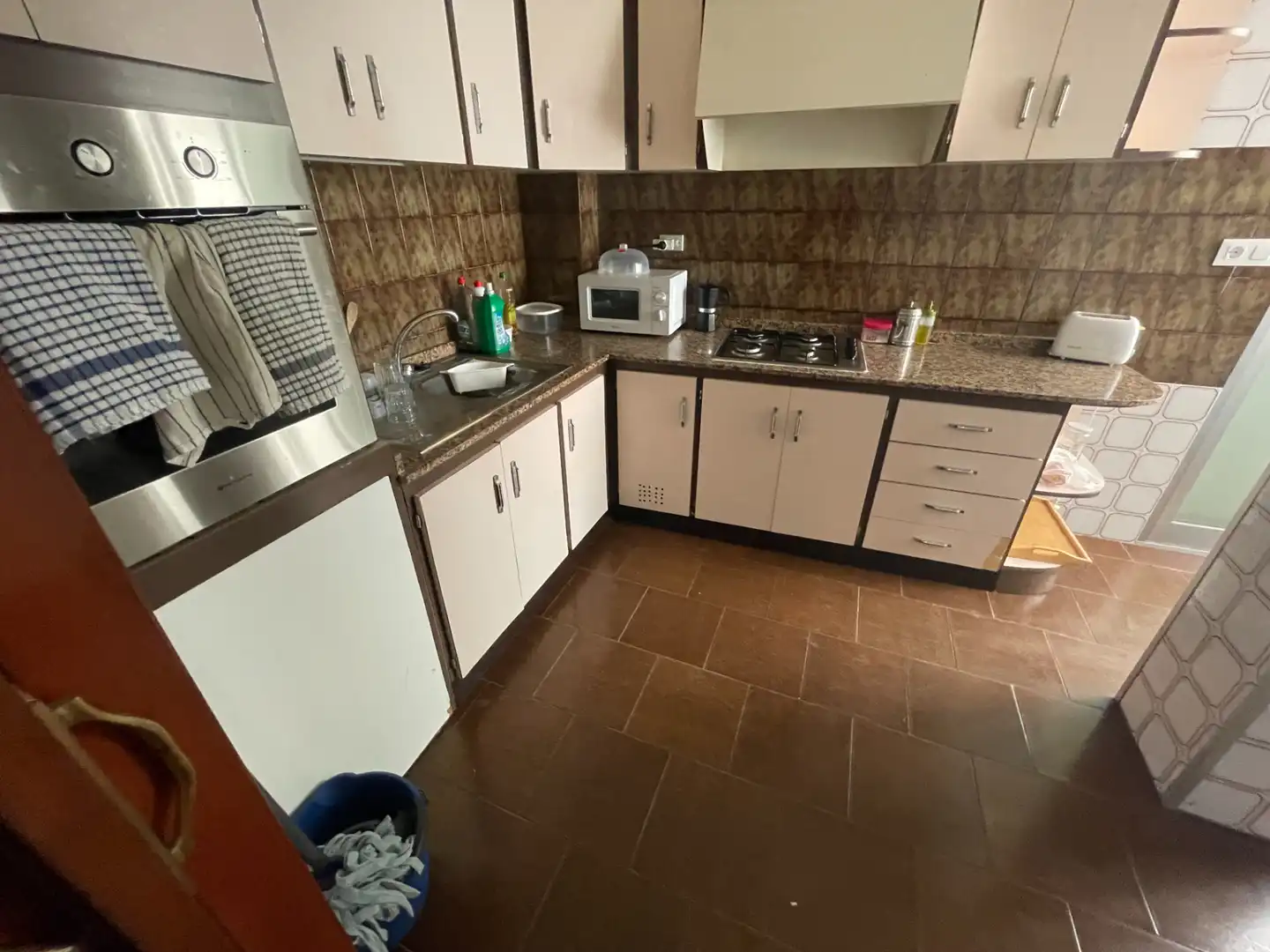 Cocina de Piso de alquiler en Murcia con Amueblado, Horno y Lavadora