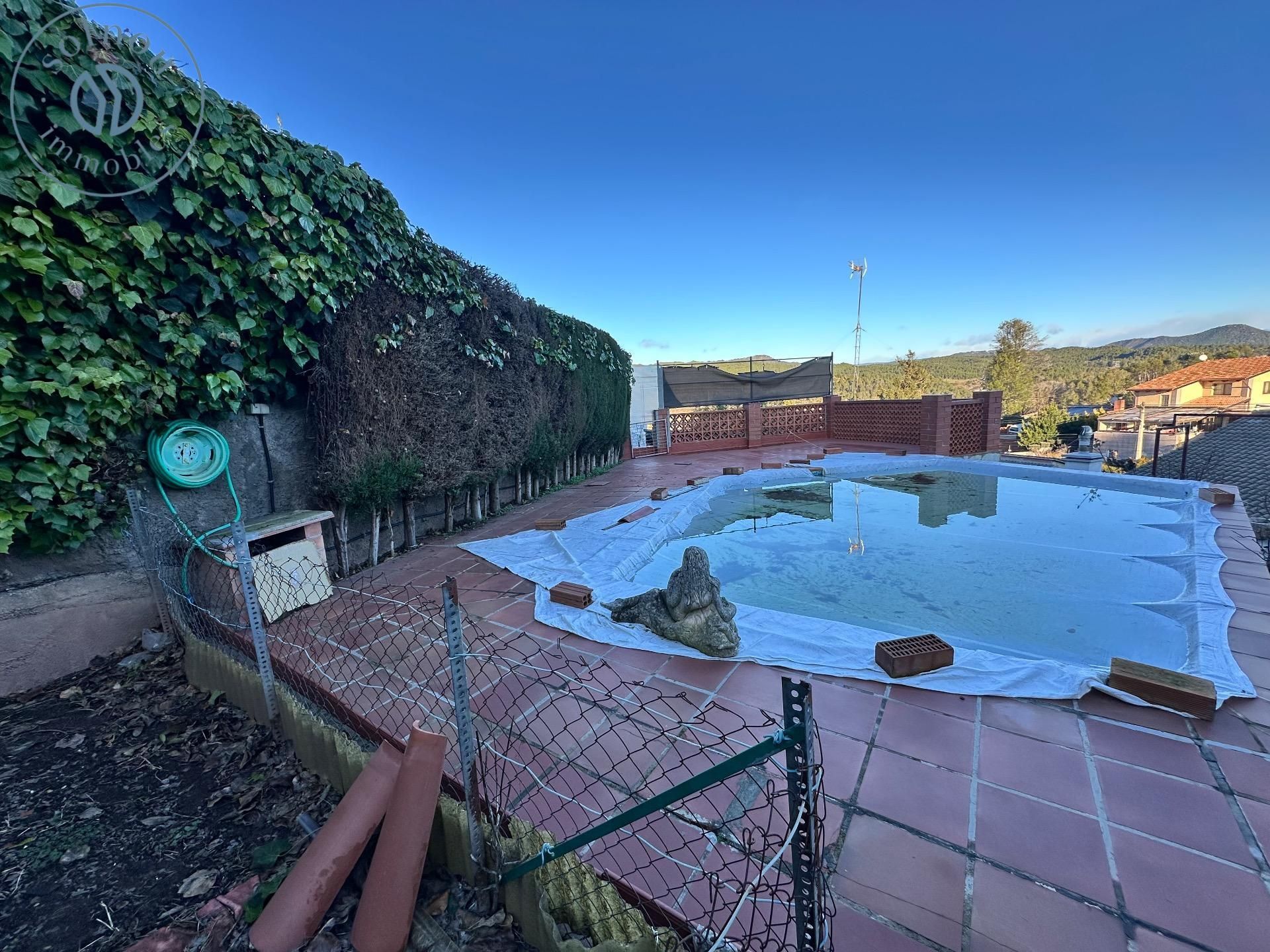 Swimming pool of House or chalet to rent in Sant Salvador de Guardiola  with Air Conditioner, Private garden and Terrace