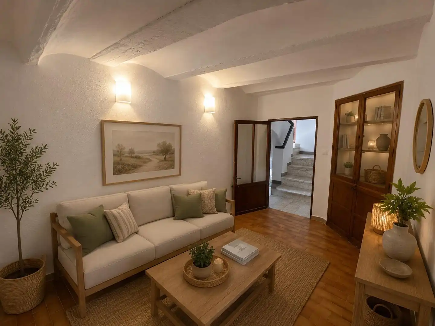 Wohnzimmer von Country house zum Verkauf in Ibi mit Terrasse, Abstellraum und Balkon