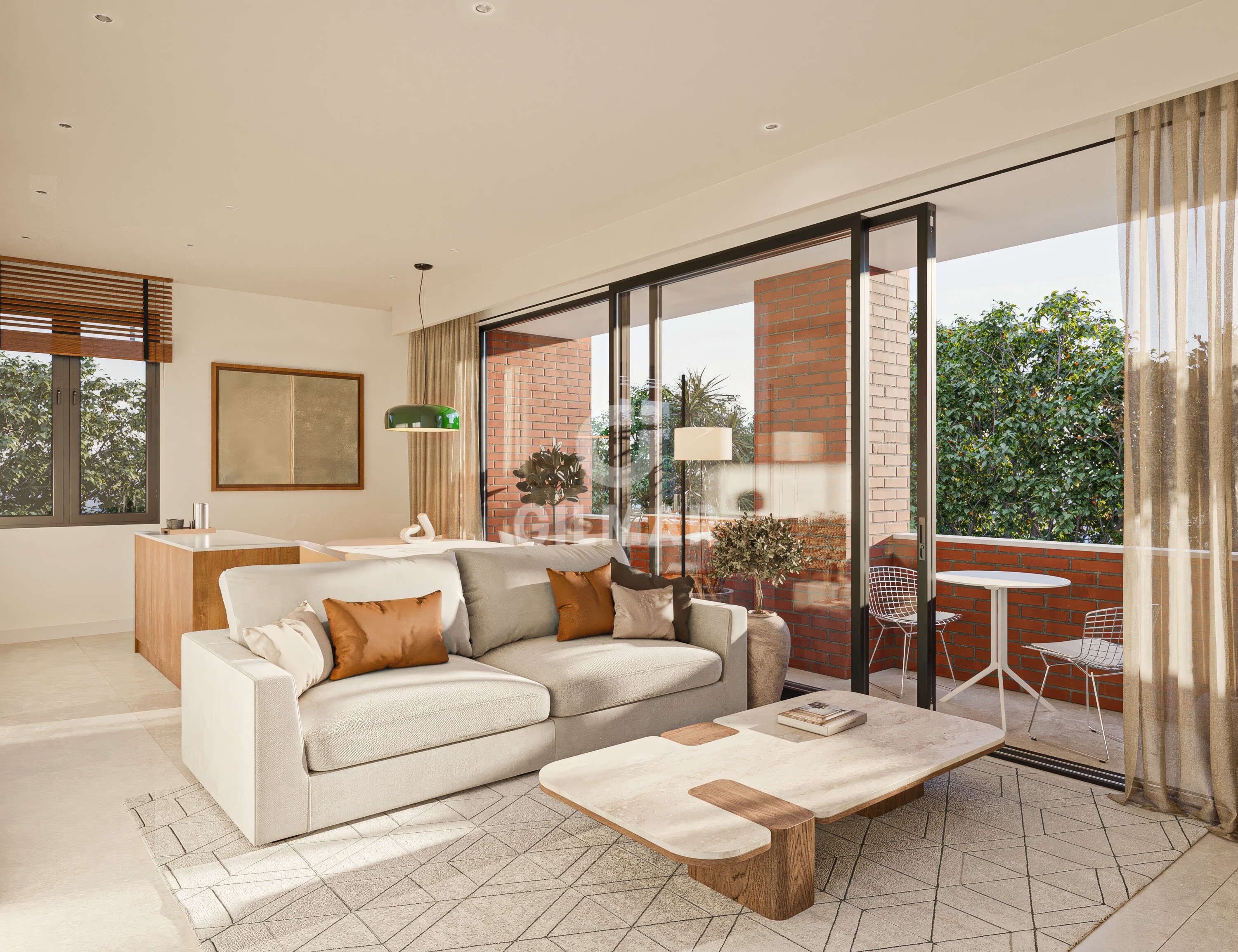 Sala de estar de Planta baja en venta en  Madrid Capital con Calefacción, Trastero y Piscina