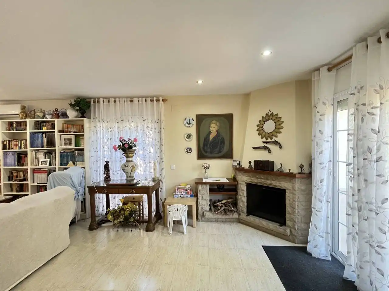 Sala de estar de Casa o chalet en venta en Caldes de Montbui con Aire acondicionado, Calefacción y Jardín privado