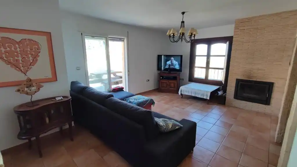 Sala de estar de Casa o chalet en venta en Oliva con Jardín privado, Terraza y Amueblado