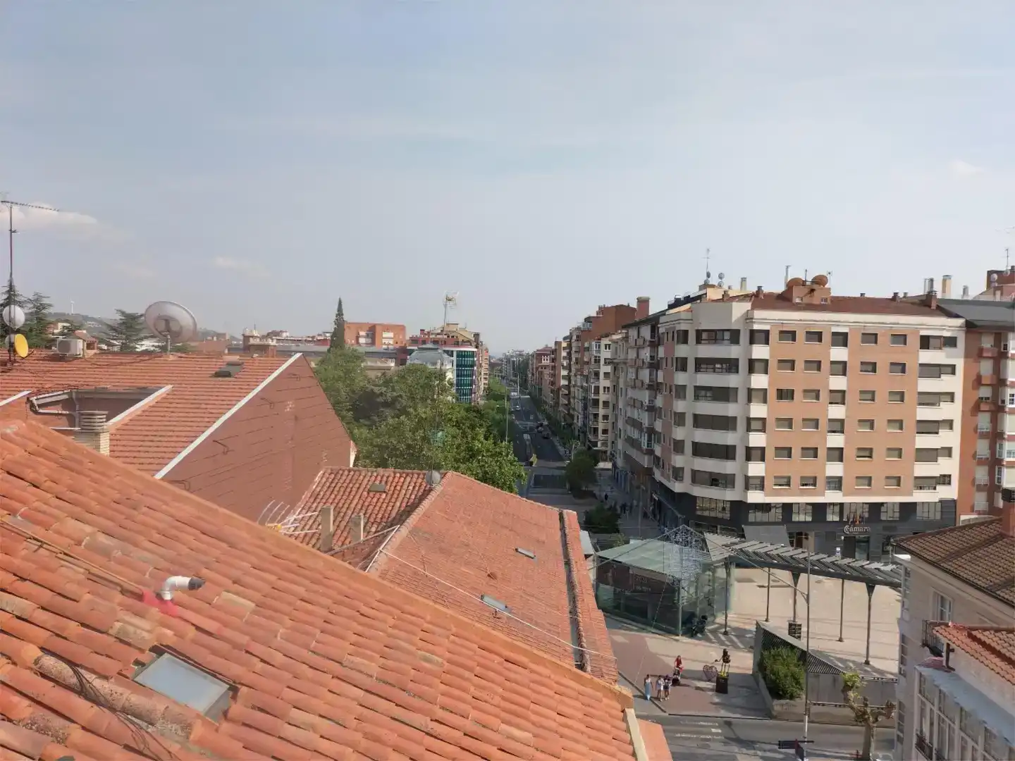 Vista exterior de Ático en venta en San Bartolomé de Pinares con Trastero y Amueblado